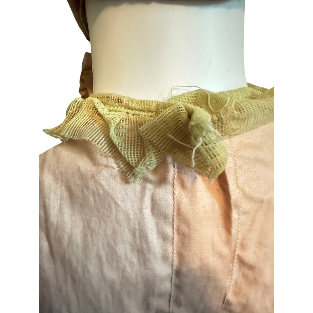 Vintage 1940s Girls Pink Floral Dance Costume Dress Set Southern Belle JS - Picture 11 of 14